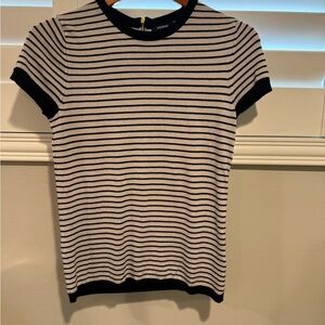Premise Black and White Striped T-Shirt